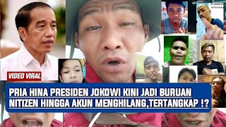 TERTANGKAP MEWEK,PRIA HINA PRESIDEN JOKOWI SOAL IJAZAH PALSU DIBURU NITIZEN DAN..