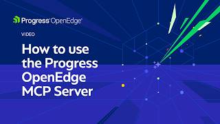 Progress OpenEdge MCP Server How-To Guide