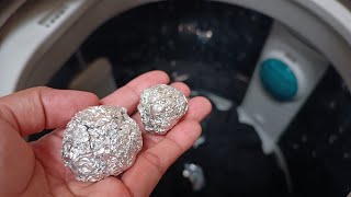 Say goodbye to lint and faded clothes forever! the ultimate aluminum foil trick for flawless laundry