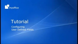 Configuring User Defined Fields (Legacy)