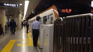 朝ラッシュの有楽町線有楽町駅。京葉線運休の影響あり。