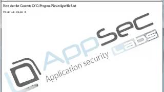 Java Secure Coding: File Handling 10 1 Directory Traversal