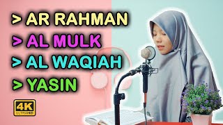 Merdu!! Murottal Quran Surat Ar Rahman, Al Mulk, Al Waqiah & Yasin