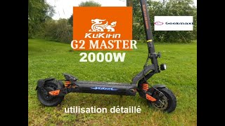 CODE PROMO 799€  , Utilisation KUKIRIN G2 MASTER