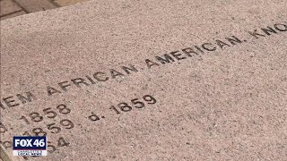 City of Salisbury building lynching statue so people remember don't forget its history