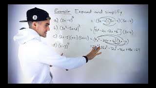Grade 10 Math (Ontario, MPM2D) - Expand and Simplify Special Products