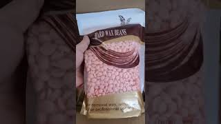 500g Pink color hard wax bead for hair removal #waxing#waxbeads #hairremoval #depilaciónláser