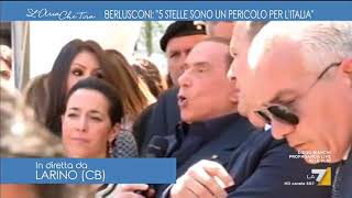 Berlusconi dal Molise: 'Apriamo un tavolo con il PD. Mi sono rotto di spiegare agli italiani ...