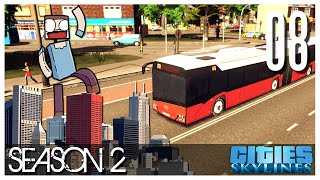 Cities Skylines - S2 Ep.08 : Custom Buses!