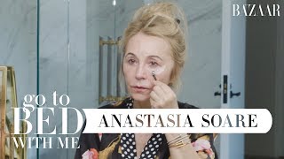 ABH's Anastasia Soare's Nighttime Skincare Routine | Go To Bed With Me | Harper'