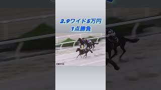 〈地方競馬ワイド1点5万円勝負〉#地方競馬