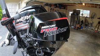 Mercury Pro Kicker 9.9 \u0026 15hp Wont Tilt And No Start