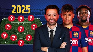 What BARCELONA is going to look like in 5 years? BARCELONA-2025: LINE-UP, TRANSFERS