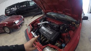 Honda Civic EF Hatch Idle Setting And Getting Some Bugs Worked Out