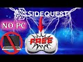 How to get SideQuest Games DIRECTLY in Quest 2 NO PC - Get FREE GAMES