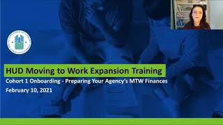 MTW Small PHAs Cohort Onboarding: Preparing Your Agency's MTW Finances