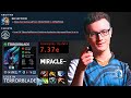 What is Miracle- 7.37e TERROBLADE LIKE IN 13K MMR GAME ?