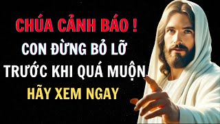 🚨 CẢNH BÁO TỪ CHÚA! ĐỪNG BỎ LỠ TRƯỚC KHI QUÁ MUỘN… 🔥 | THÔNG ĐIỆP KHẨN CẤP NGAY BÂY GIỜ!