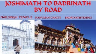 JOSHIMATH TO BADRINATH TEMPLE ROAD JOURNEY WITH NARSINGH TEMPLE, Uttarakhand Trip (Part-6)