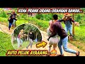 REAKSI SUPER KOCAK KENA PRANK ORANG-ORANGAN SAWAH 😂 SCARECROW PRANK