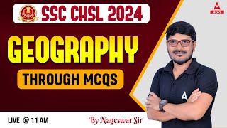 SSC CHSL Geography Classes 2024 in Telugu | Indian Geography Preparation Through PYQs/MCQs #24