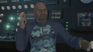 [GTA 5] (1.50) 末日搶劫 第二行動 2人精英挑戰打法+卡分紅關 (潛水艇視角)