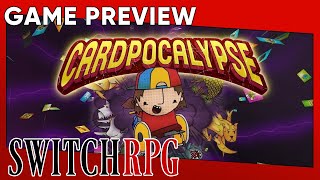 SwitchRPG Previews - Cardpocalypse - Nintendo Switch Gameplay