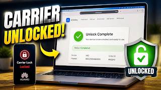 Carrier Lock on Huawei? Remove It Forever in Minutes!