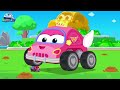 protecting our friends with excavator car shows for kids kids cartoons u0026 car songs super car