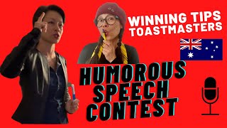 #28  Top 7 Tips for Winning Your Toastmasters Humorous Speech Contest
