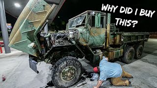 I Bought a 6x6 Army Truck and it went Terrible.