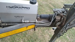 Electric over hydraulic Hydrapro trailer braking  system