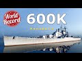 World of WarShips Annapolis - 600K Damage | NEW WORLD RECORD !