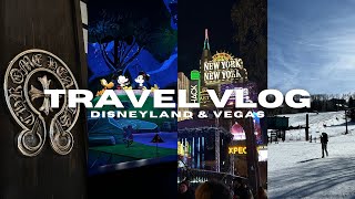 TRAVEL VLOG | DISNEYLAND & VEGAS