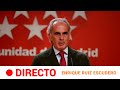 #DIRECTO 🔴 Rueda de prensa del CONSEJERO DE SANIDAD de MADRID, Enrique RUIZ ESCUDERO | RTVE Noticias