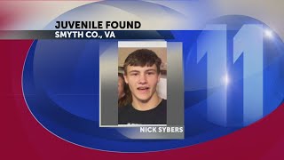 Smyth County, VA teen found safe