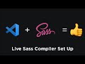 Visual Studio Code Live Sass Compiler Easy Set Up