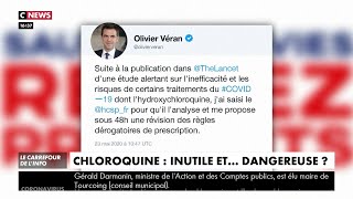 Hydroxychloroquine : Olivier Véran demande une «révision des règles de prescription»