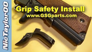 GSG / Sig Sauer 1911 22LR Grip Safety Install / Replacement