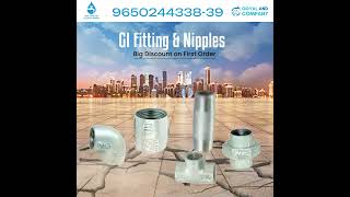 Transform Your Projects with Premium GI Fittings \u0026 Nipples | Durable, Reliable, and Affordable!