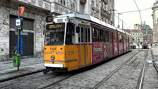 23-as villamos kocsiszíni beállása 🚃 (4K50, HDR)