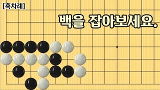 [수상전의기술#151] 백을잡아보세요.