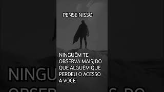 Simplesmente não tem mais acesso a sua vida é isso bate o desespero em certas pessoas #frases