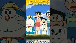 Doraemon की 3 सबसे Emotional Movies ☹️😭 || Top 3 Most Emotional Movies of Doraemon #shorts #doraemon