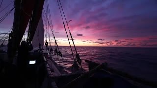 Scenes from on board the Hokulea