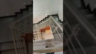 Spiral Staircase design Outlook| ப‌ வடிவ படிக்கட்டு அமைப்பு 🏘️🏡🏘️👷 #stairs #granite  #handrails #ss