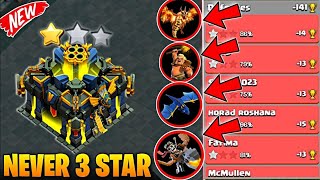 TH17 NEVER 3 STAR | TH17 UNBELIEVABLE NEW TH17 PUSH +WAR BASE LINK 2025