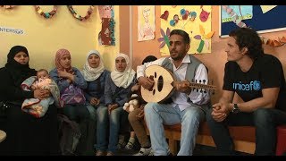 Orlando Bloom Visits Syrian Refugee Children - Goodwill Ambassador | UNICEF