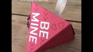 Easy Open Triangle Treat box