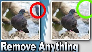 How To Remove Anything! PhotoScape X Tutorial!